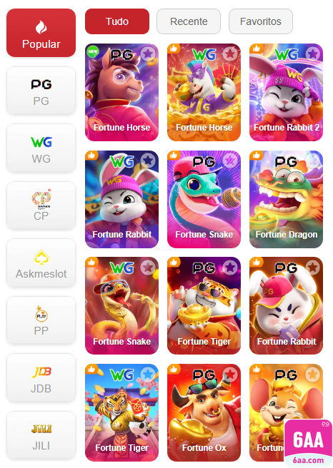 Experiência de Jogos 6aa.com